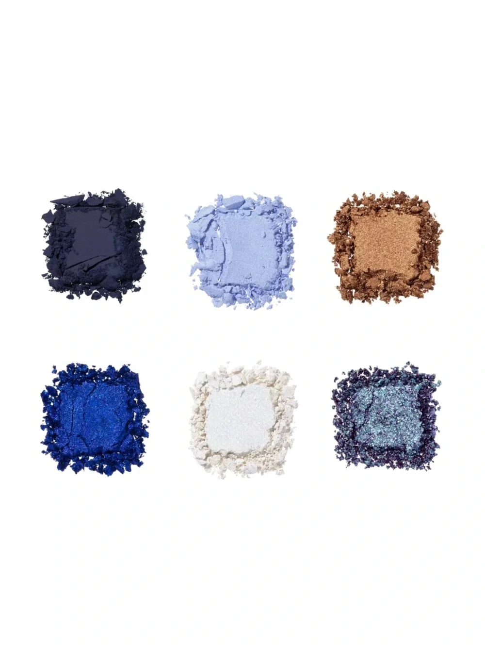 NABLA Cutie Midnight Blue Vegan 6 Pan Eyeshadow Palette Full Size NWT